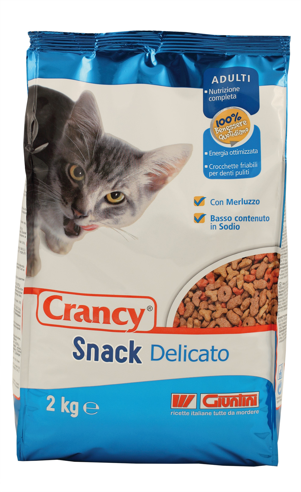 Crancy Snack Delicato - cibo gatto (10 pz x 400 gr)